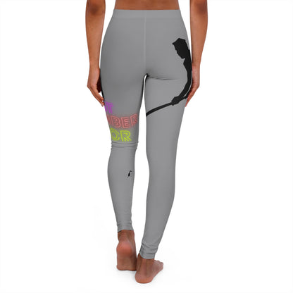 Women's Spandex Leggings: Hockey Grey