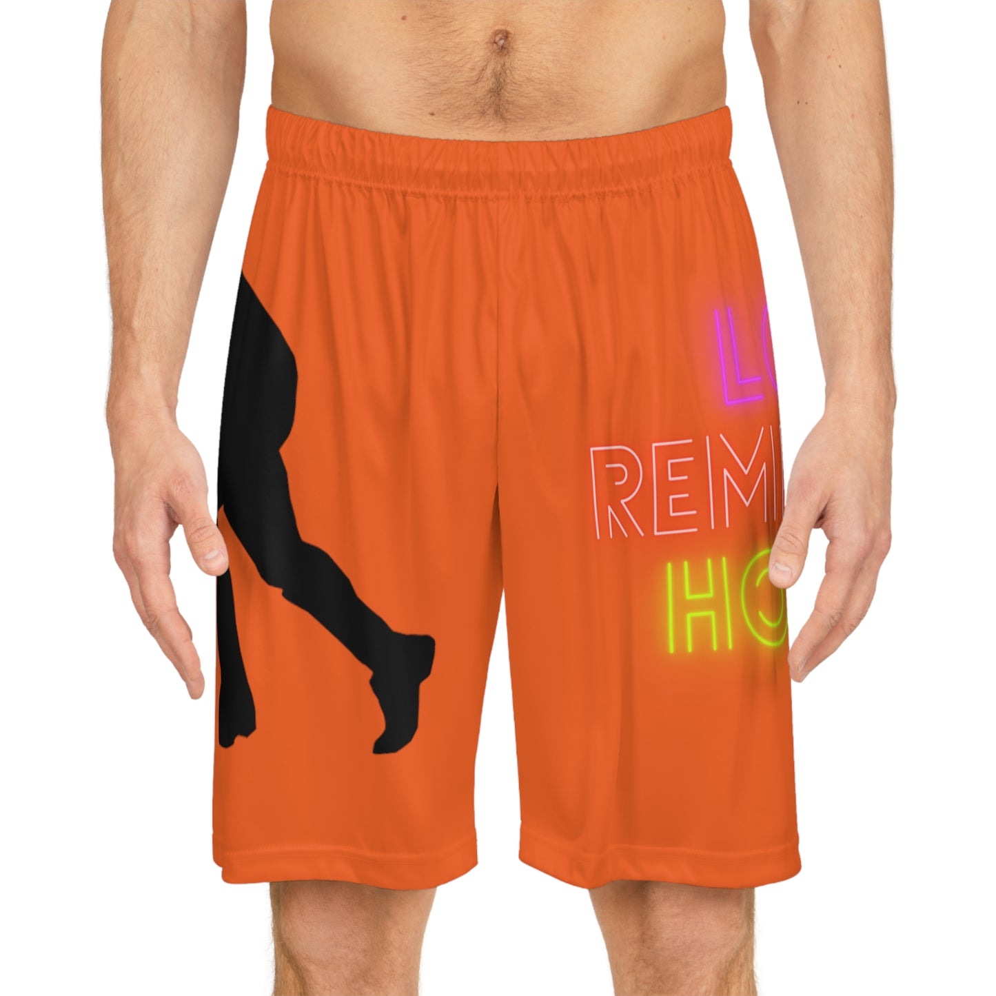 Basketball Shorts: Hockey Orange