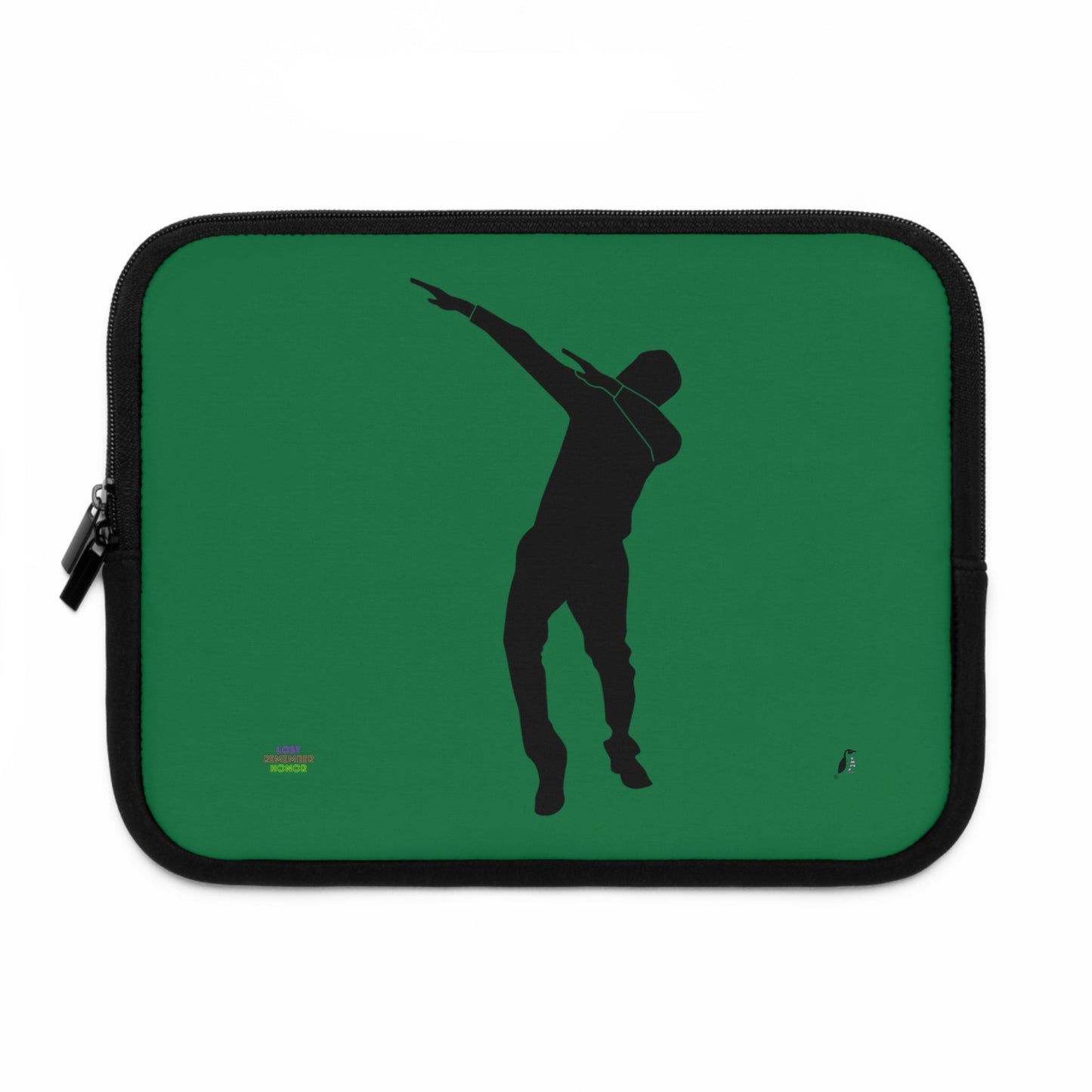 Laptop Sleeve: Dance Dark Green