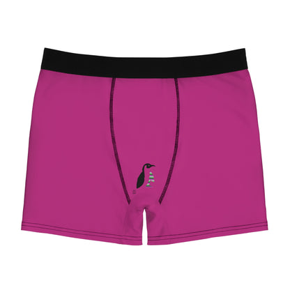 Men's Boxer Briefs: Dance Pink