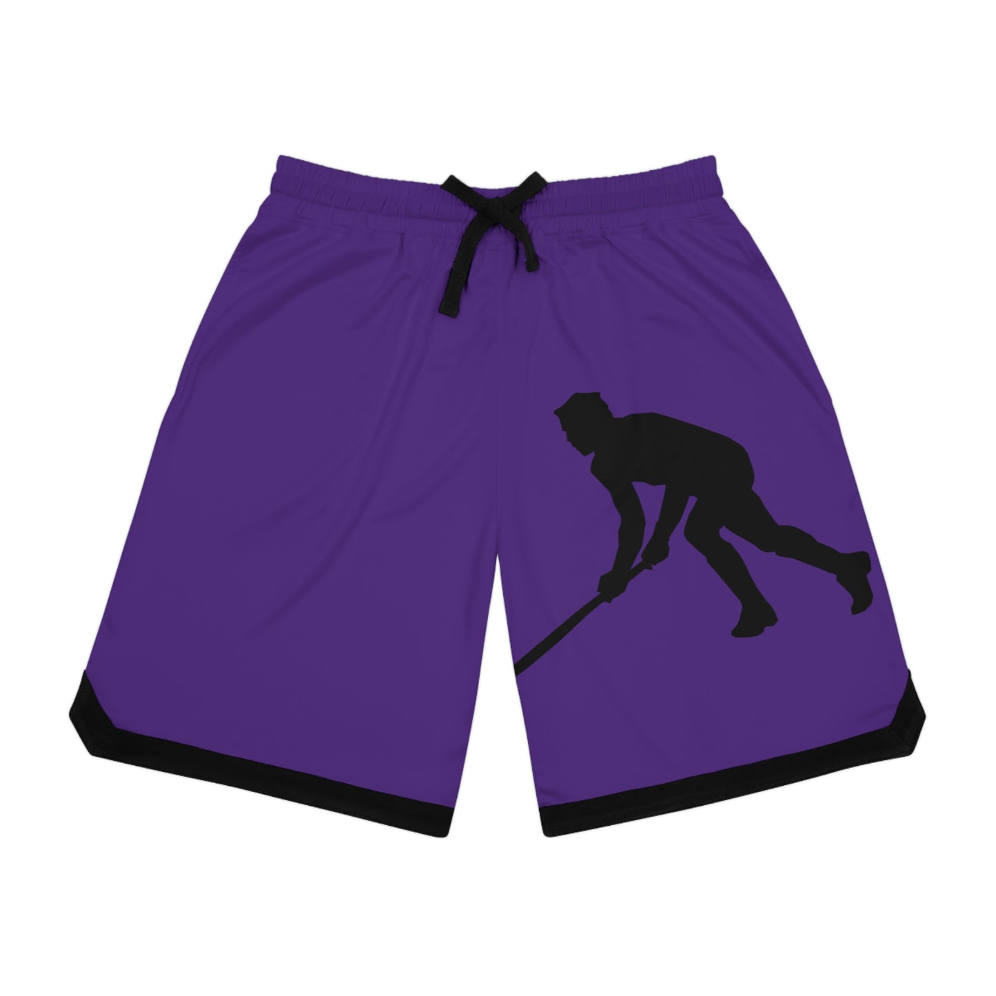 Basketball Rib Shorts: Hockey Purple