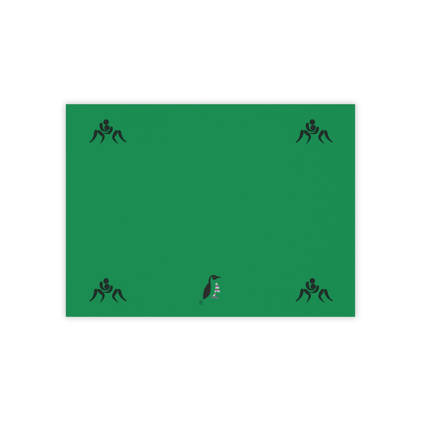 Post-it® Note Pads: Wrestling Dark Green