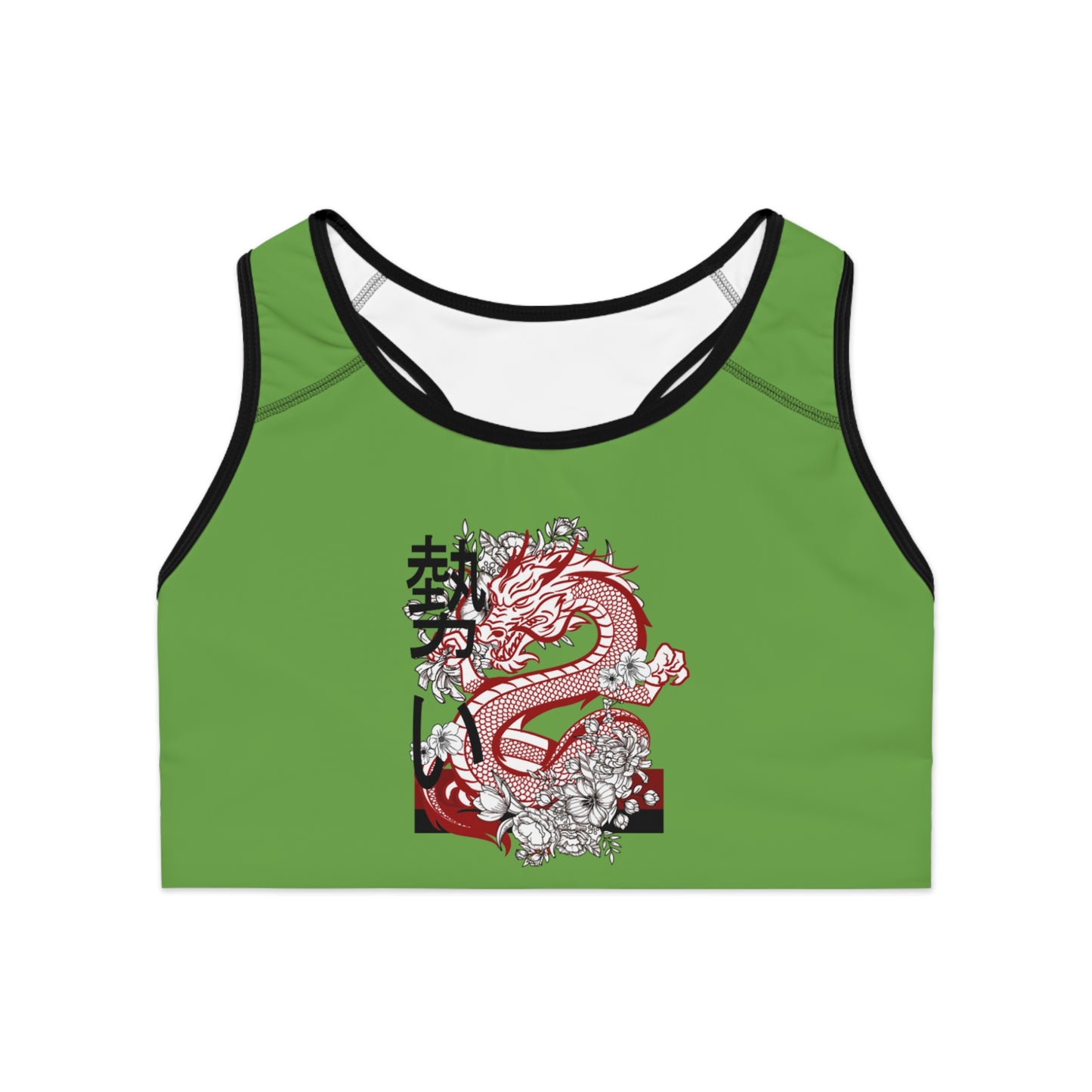 Sports Bra: Dragons Green