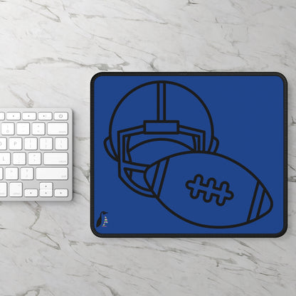 Gaming Mouse Pad: Football Dark Blue