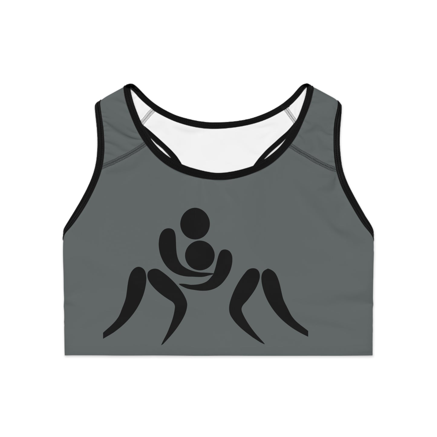 Sports Bra: Wrestling Dark Grey