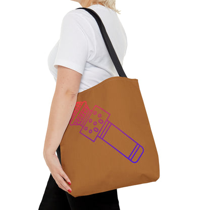 Tote Bag: Music Lite Brown