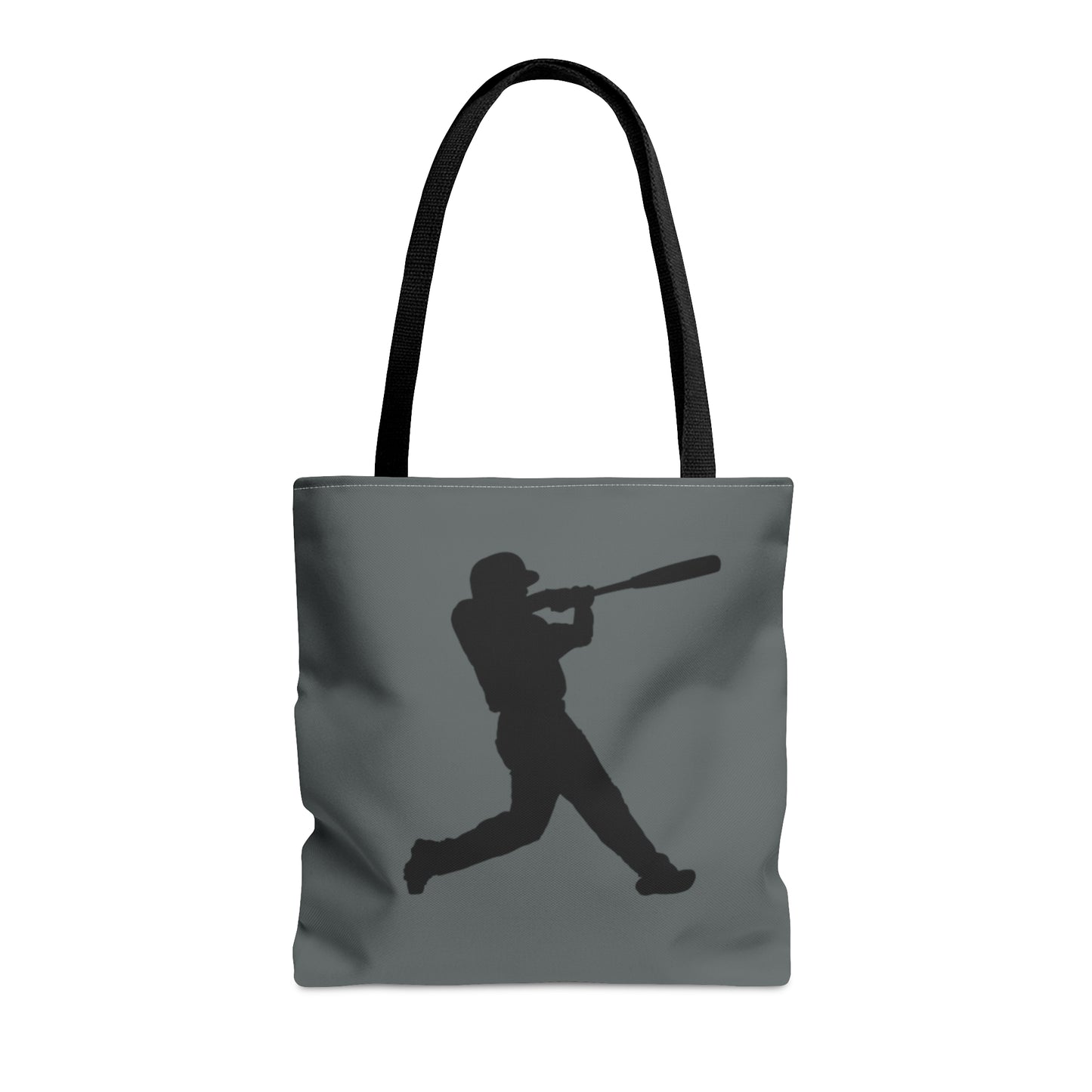 Tote Bag: Baseball Dark Grey