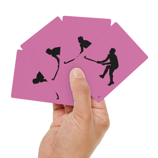 Poker Cards: Hockey Lite Pink