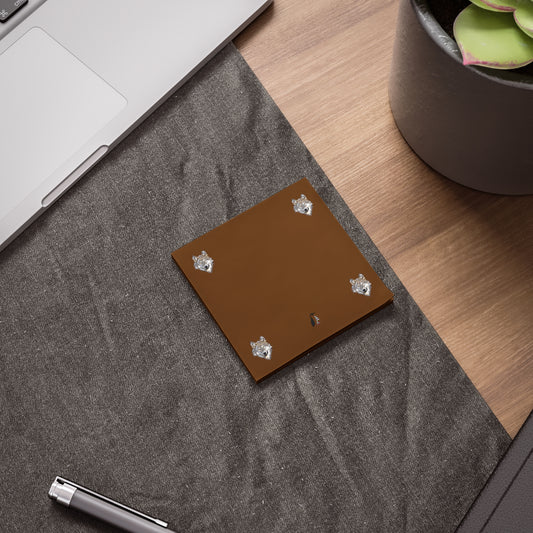 Post-it® Note Pads: Wolves Brown