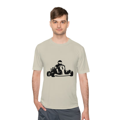 Moisture Wicking Tee: Racing #1