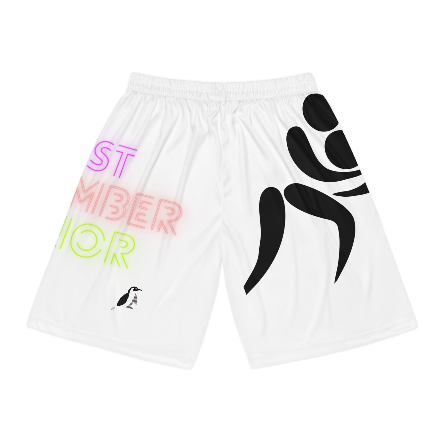 Basketball Shorts: Wrestling White