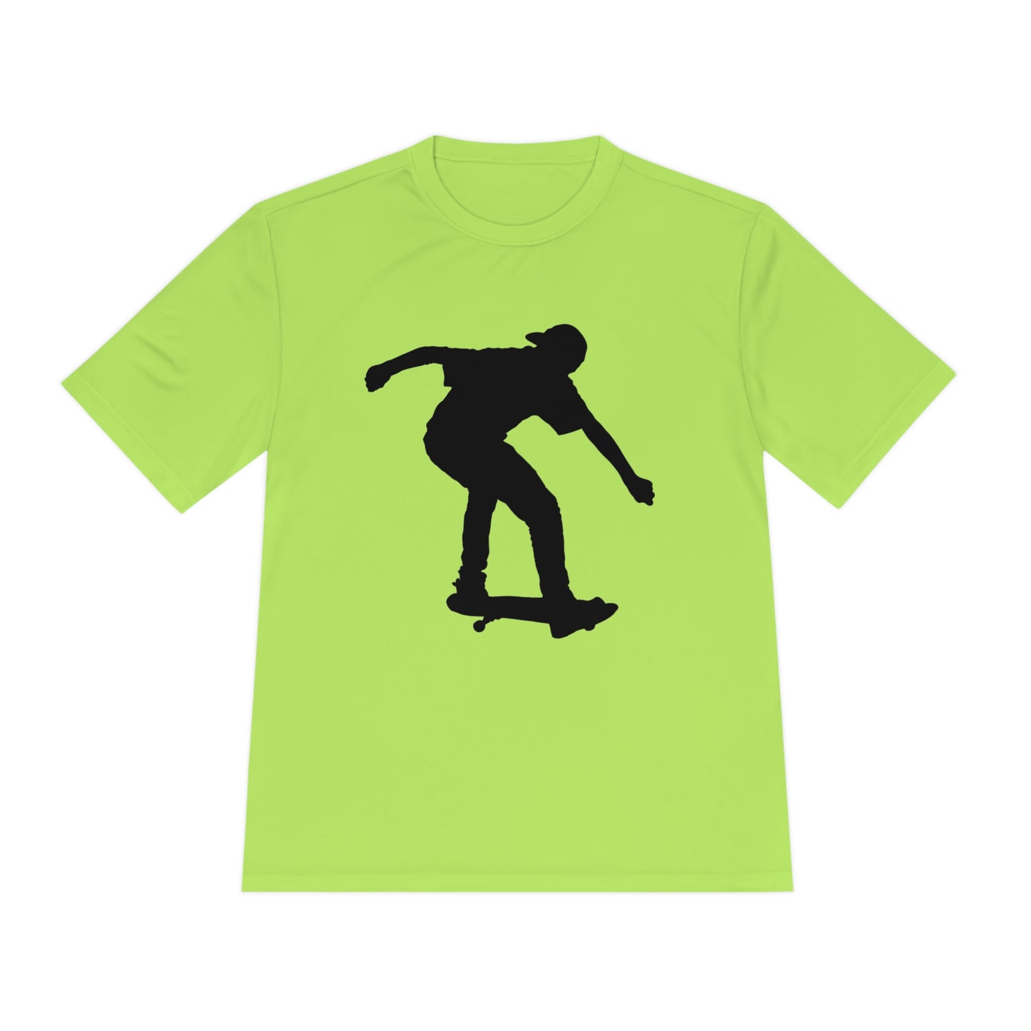 Moisture Wicking Tee: Skateboarding #2