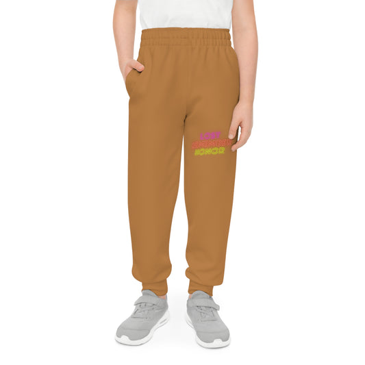 Youth Joggers: Lost Remember Honor Lite Brown