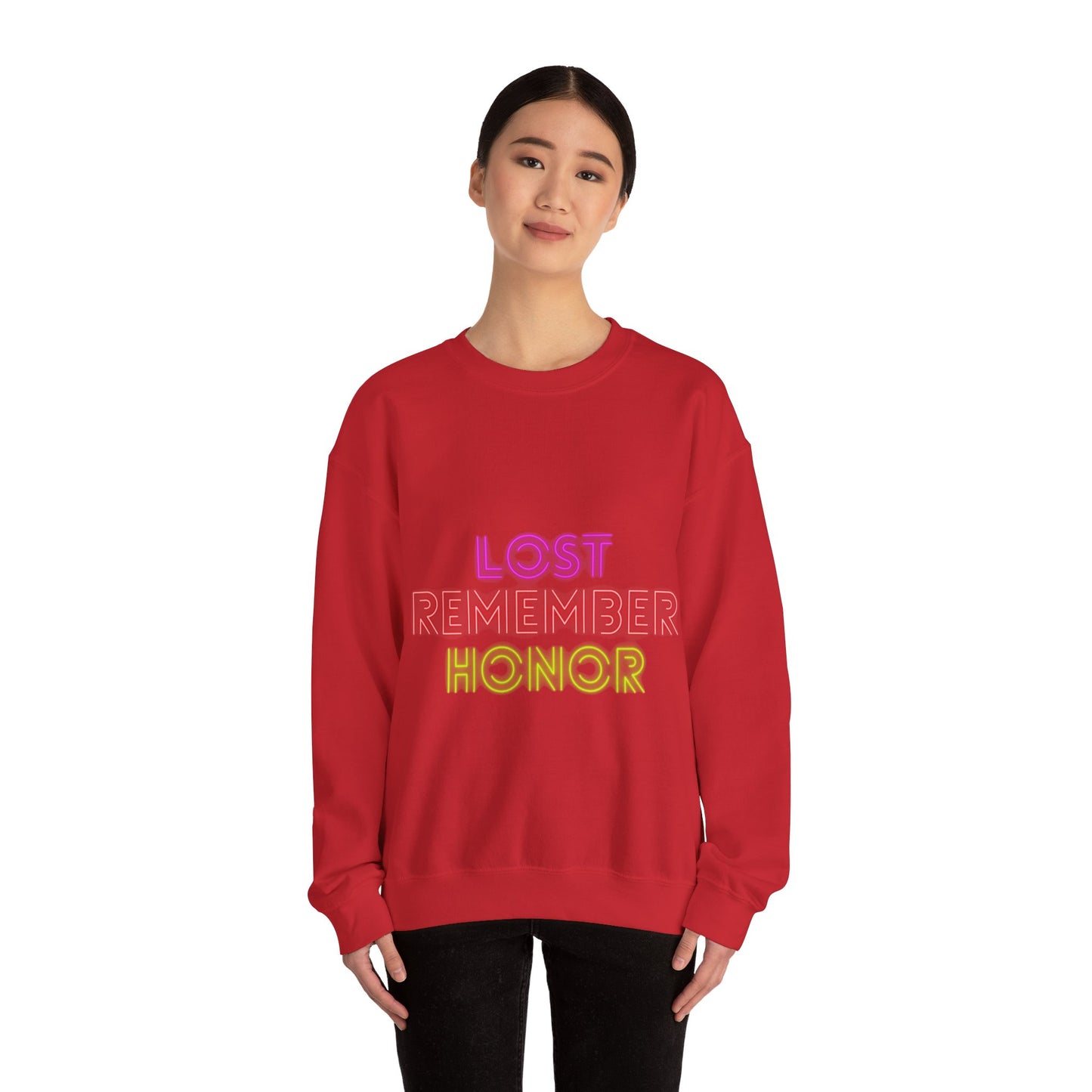 Heavy Blend™ Crewneck Sweatshirt: Lost Remember Honor #2