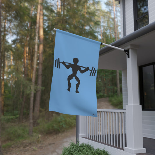 House Banner: Weightlifting Lite Blue