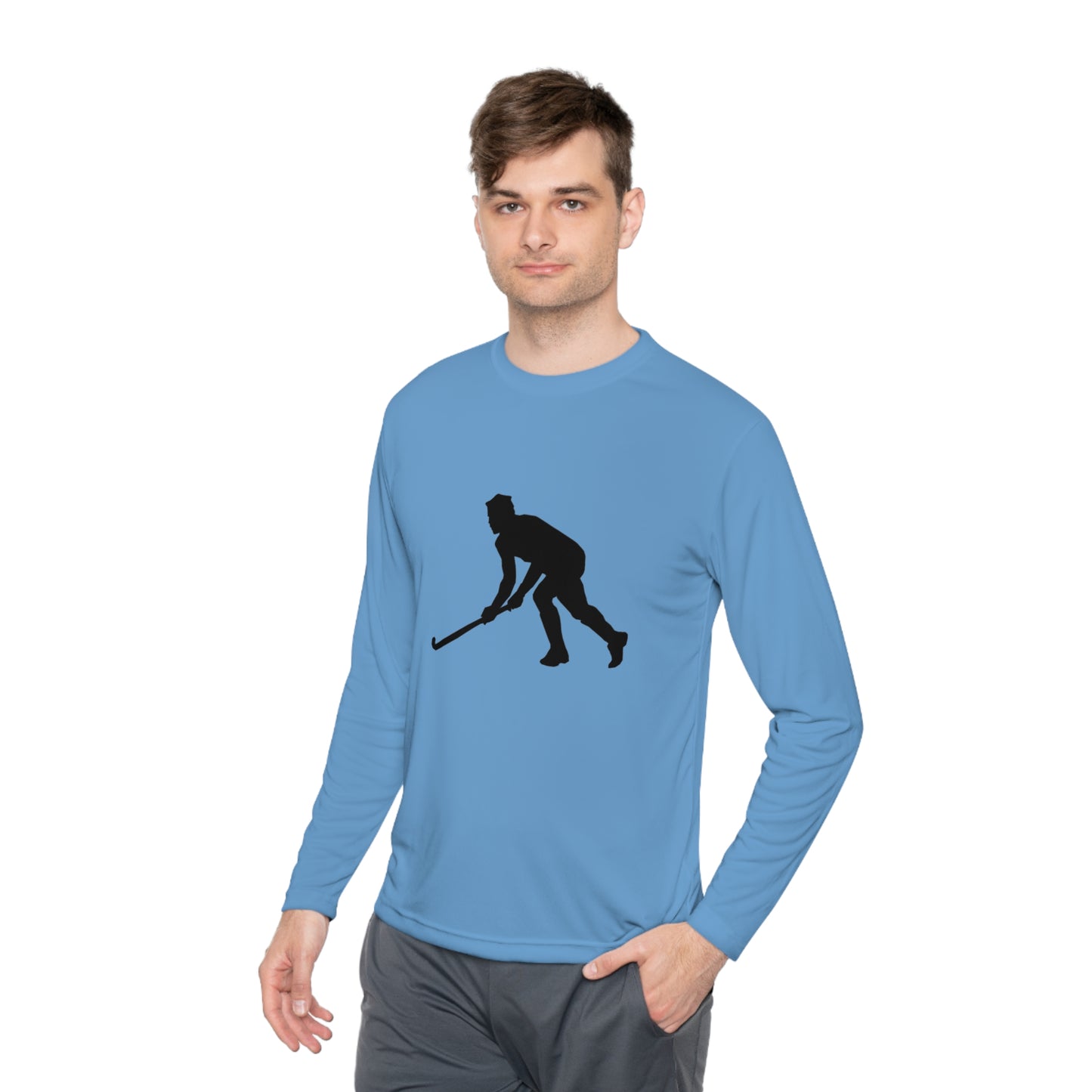 Lightweight Long Sleeve Tee: Hockey #2