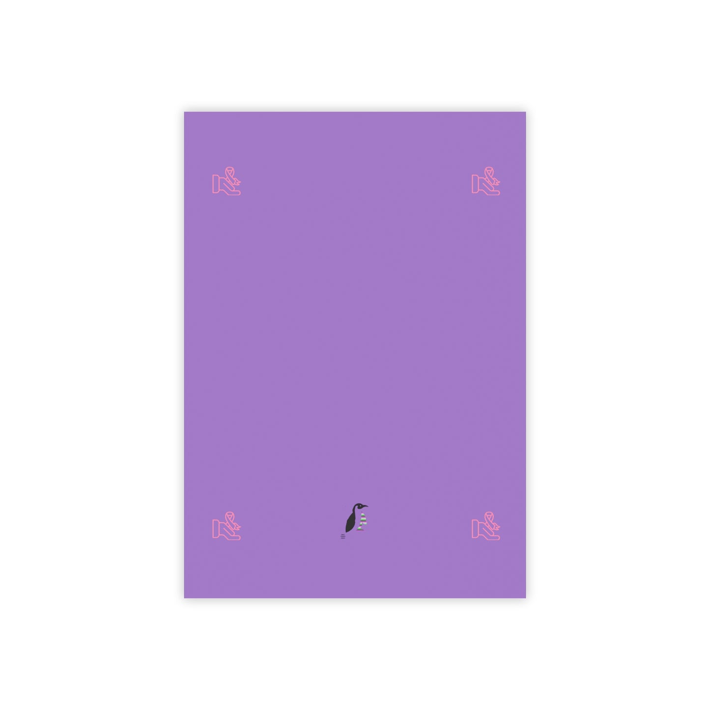 Post-it® Note Pads: Fight Cancer Lite Purple