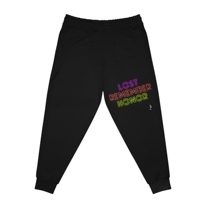 Athletic Joggers: Volleyball Black