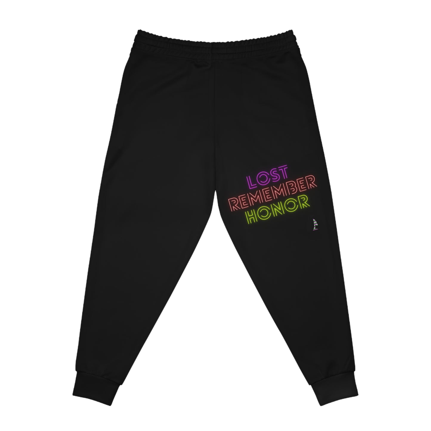 Athletic Joggers: Volleyball Black