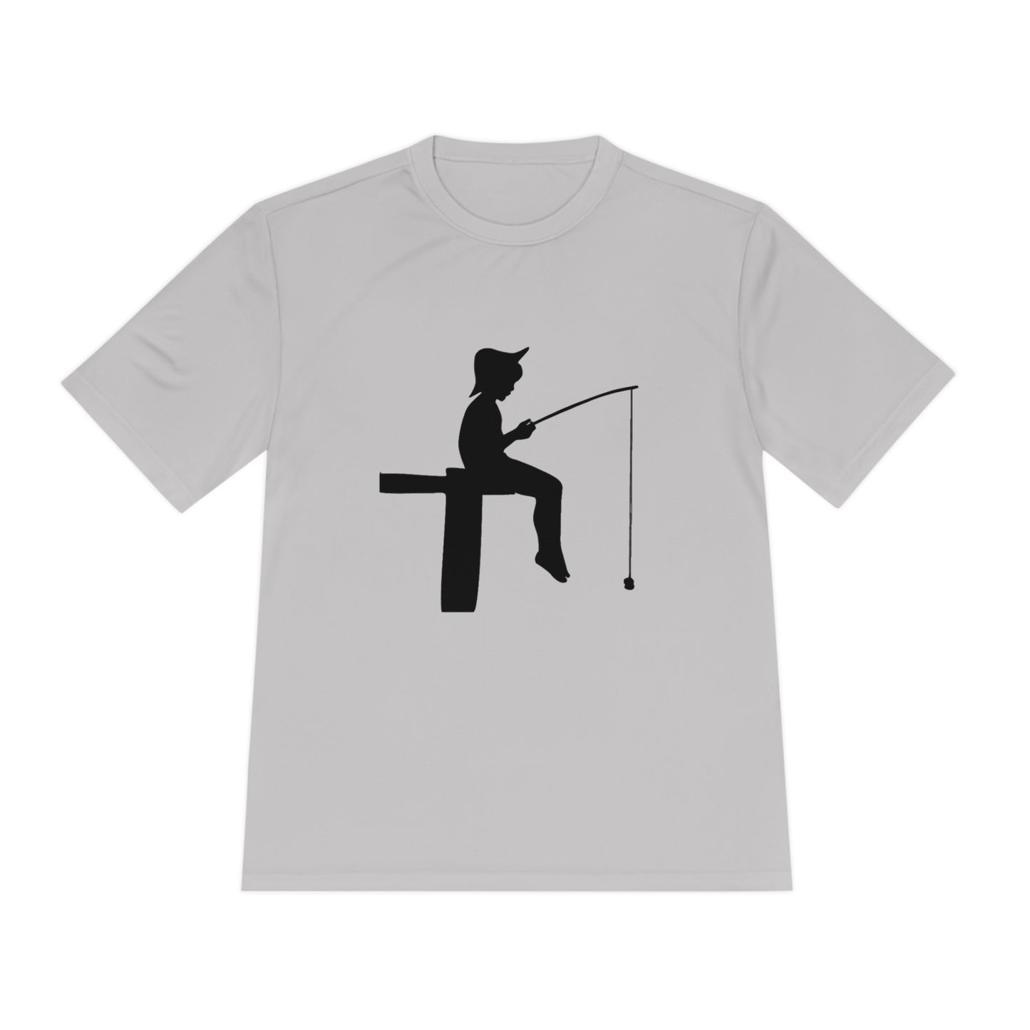 Moisture Wicking Tee: Fishing #1