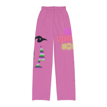 Kids Pajama Pants: Lost Remember Honor Lite Pink 