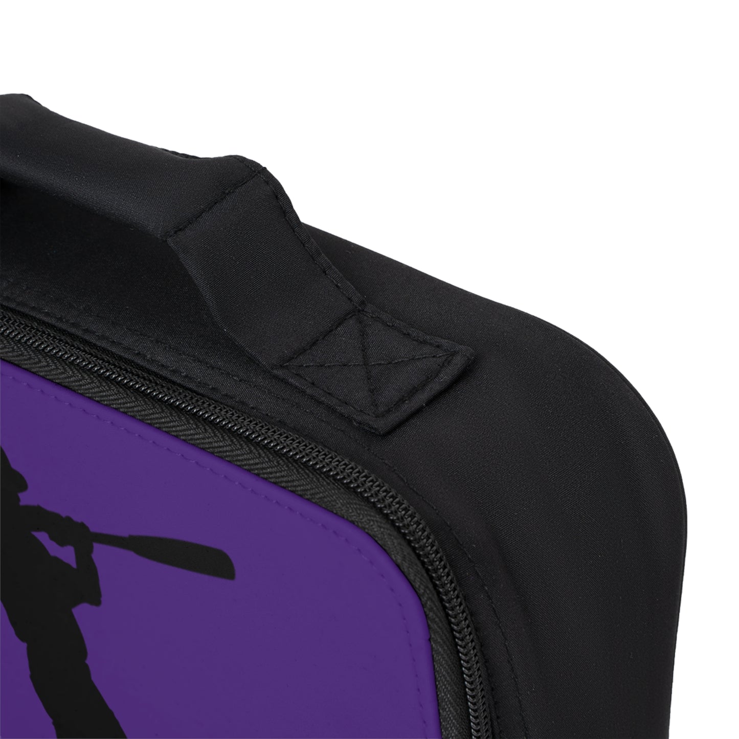 Lunch Bag: Baseball Purple