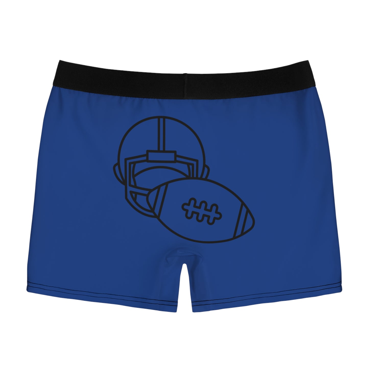 Men's Boxer Briefs Football Dark Blue