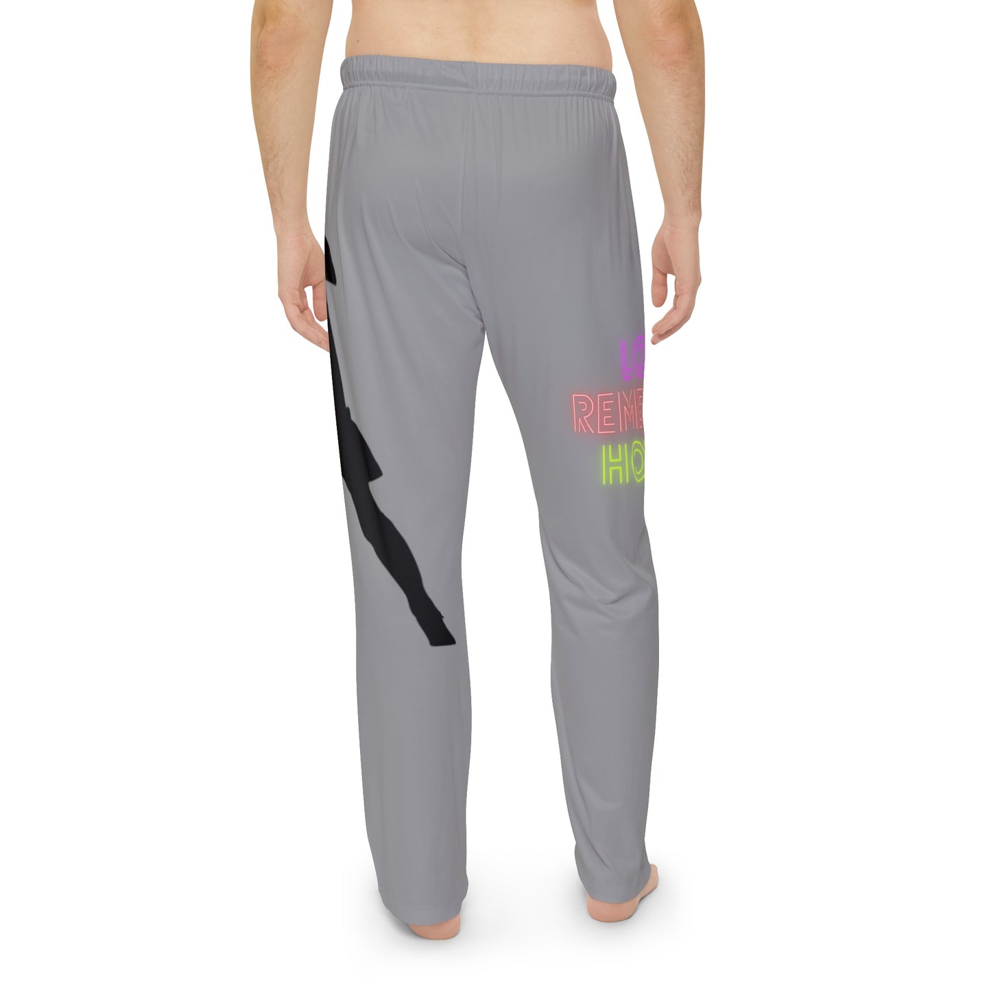 Men's Pajama Pants: Soccer Grey