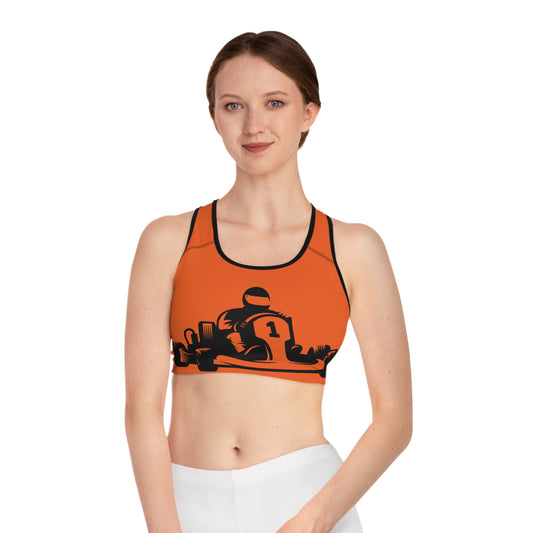 Sports Bra: Racing Orange