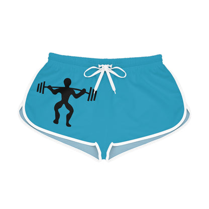 Women's Relaxed Shorts: Weightlifting Turquoise