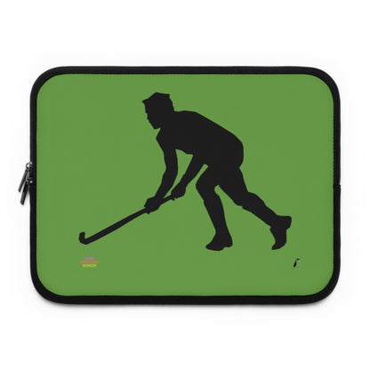 Laptop Sleeve: Hockey Green