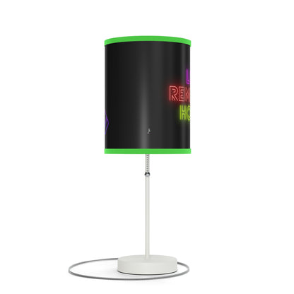 Lamp on a Stand, US|CA plug: Music Black