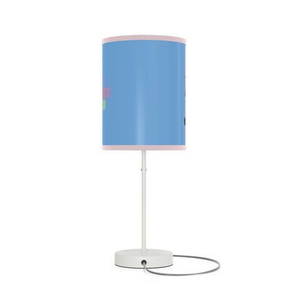 Lamp on a Stand, US|CA plug: Soccer Lite Blue