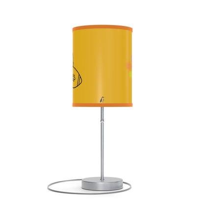 Lamp on a Stand, US|CA plug: Football Yellow