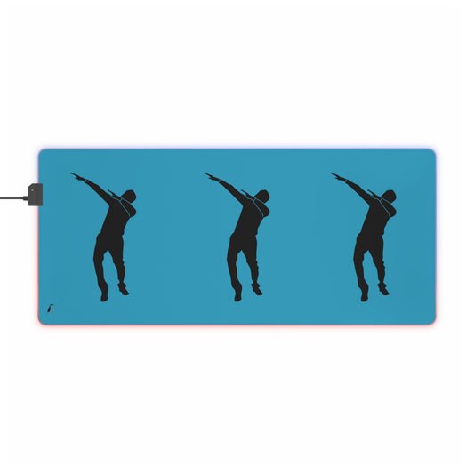 LED Gaming Mouse Pad: Dance Turquoise