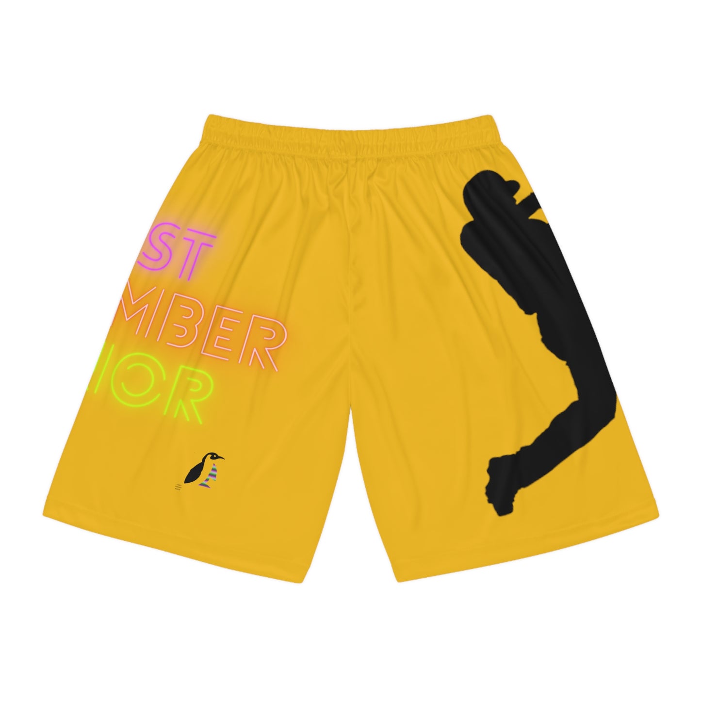 Basketball Shorts: Baseball Yellow 