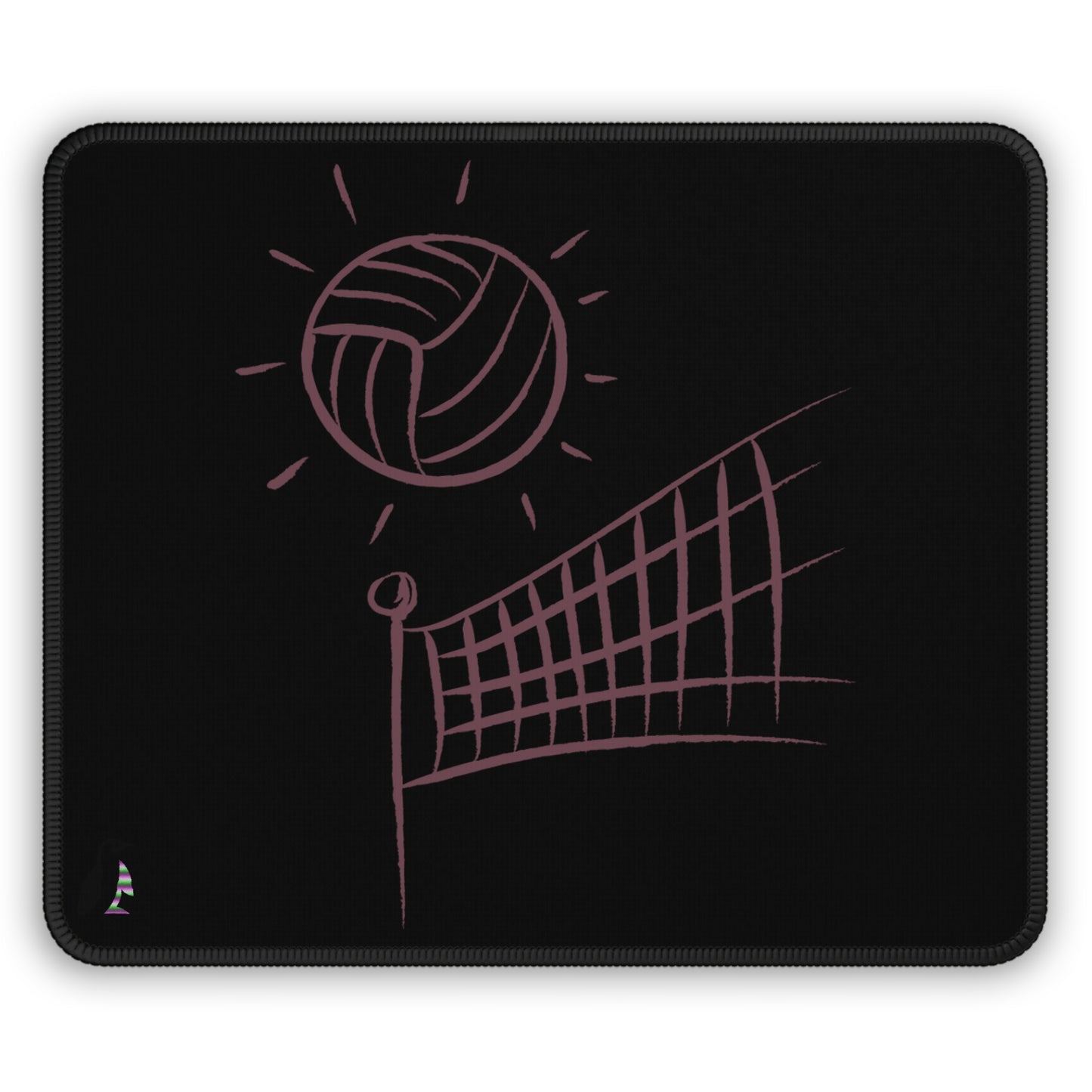 Gaming Mouse Pad: Volleyball Black