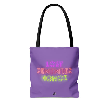 Tote Bag: Football Lite Purple