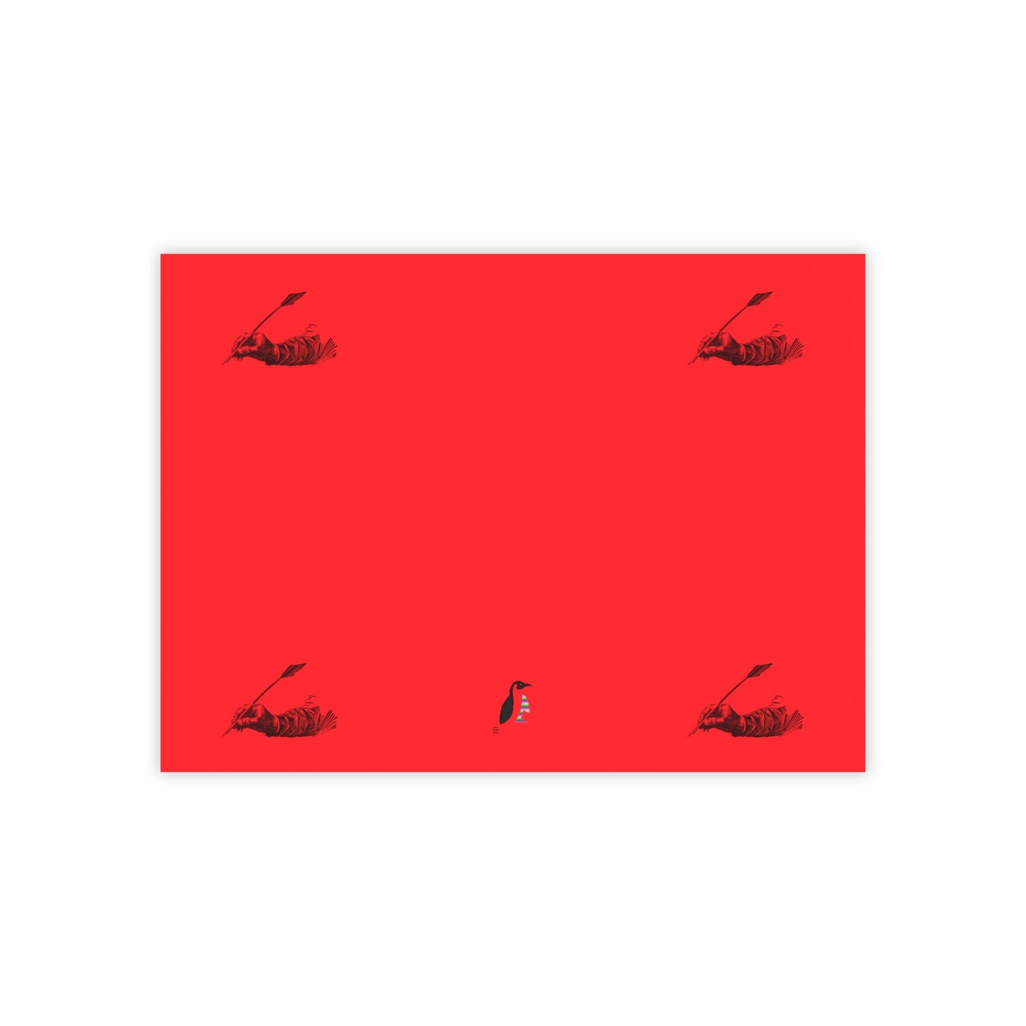 Post-it® Note Pads: Writing Red