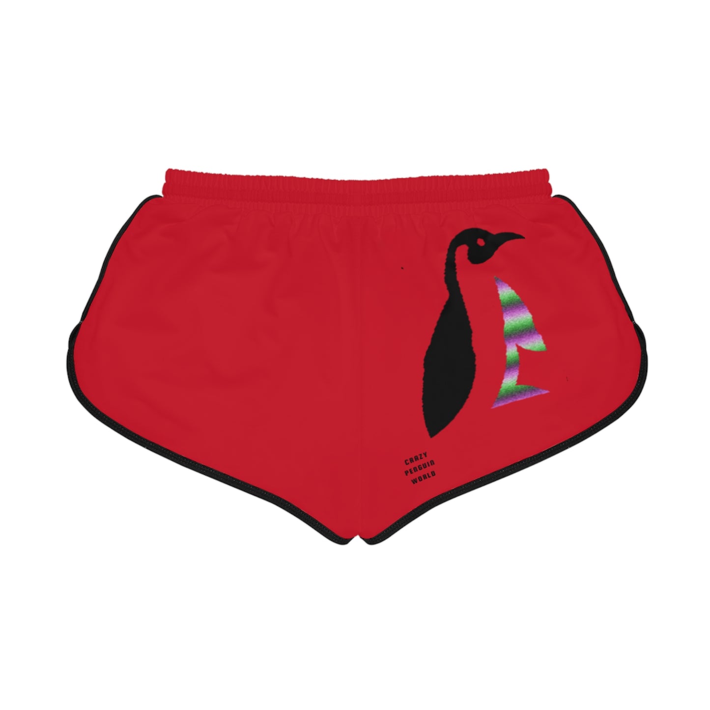 Women's Relaxed Shorts: Lost Remember Honor Dark Red