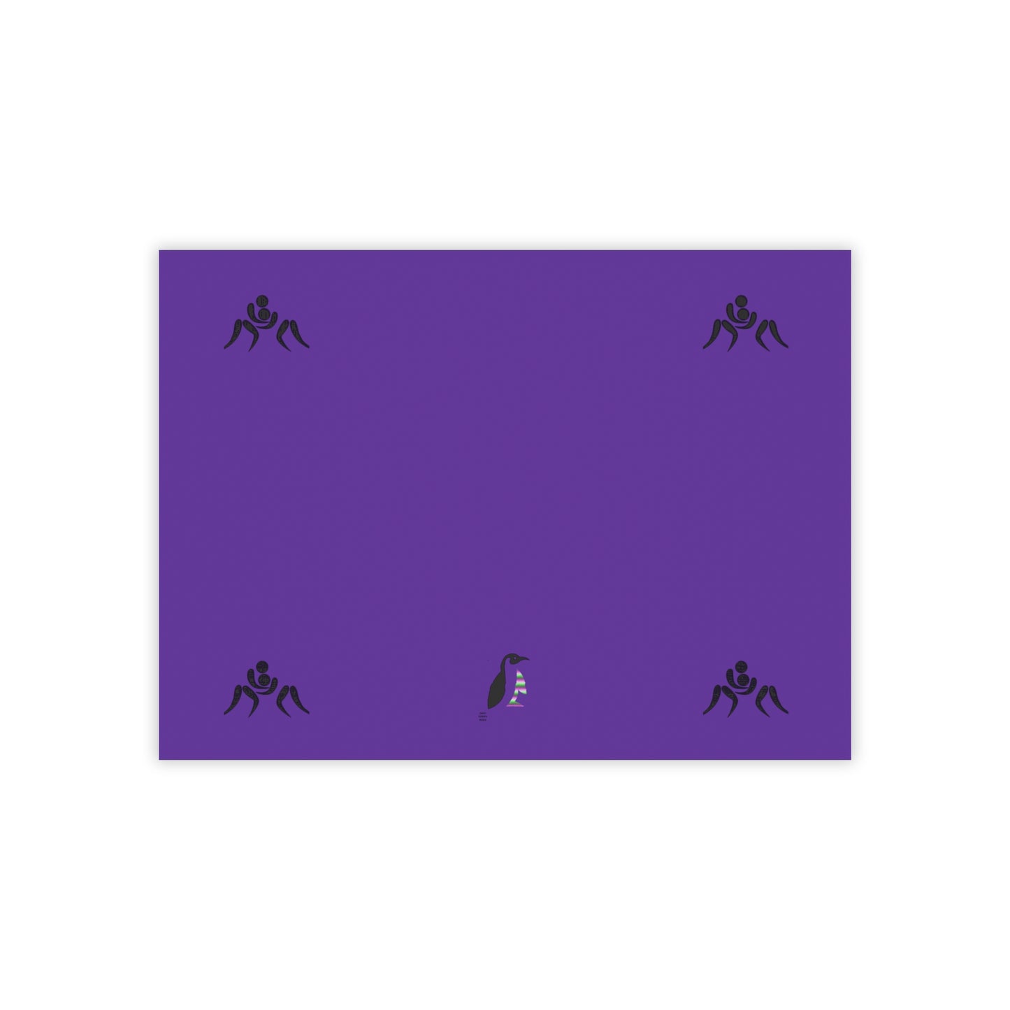 Post-it® Note Pads: Wrestling Purple