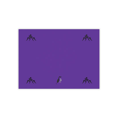 Post-it® Note Pads: Wrestling Purple