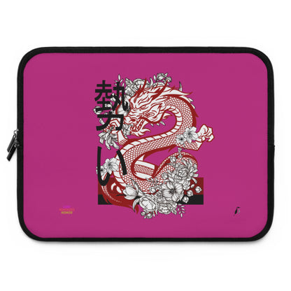 Laptop Sleeve: Dragons Pink