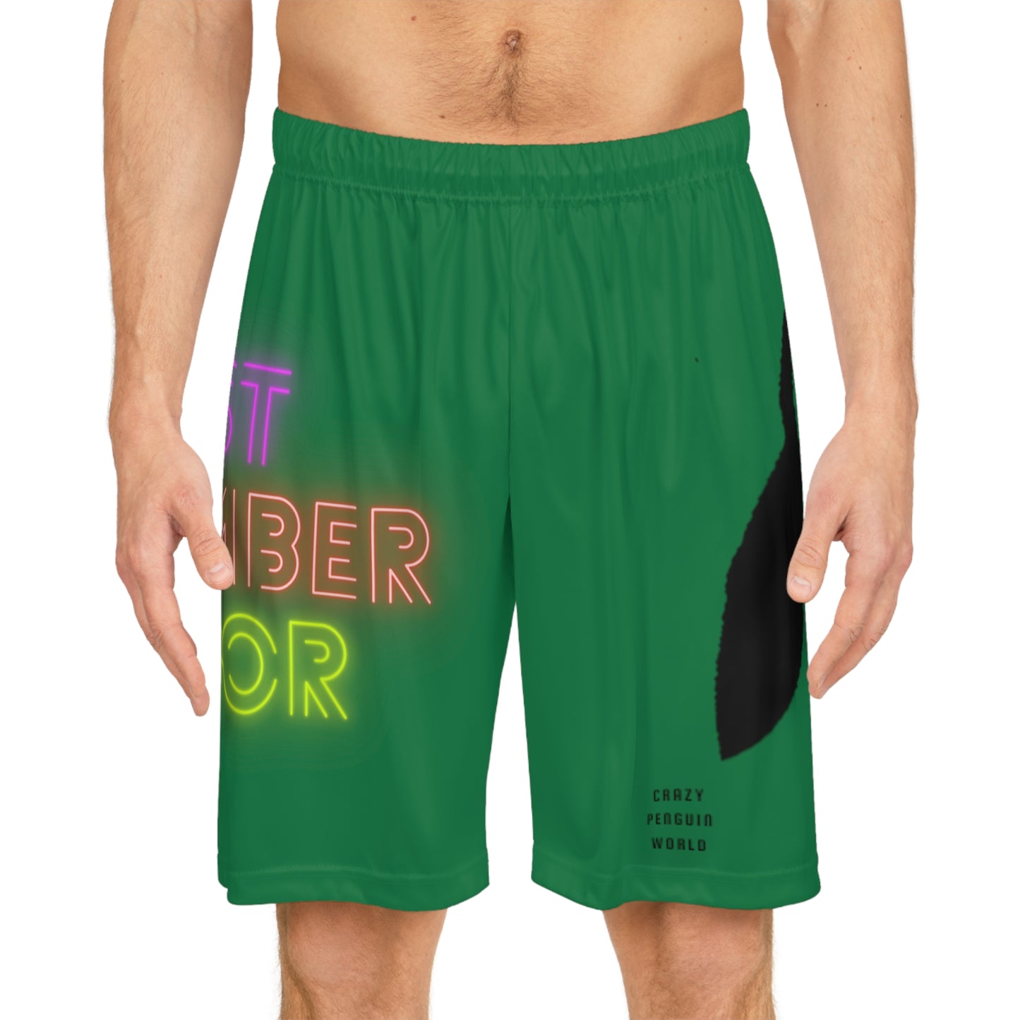 Basketball Shorts: Lost Remember Honor Dark Green