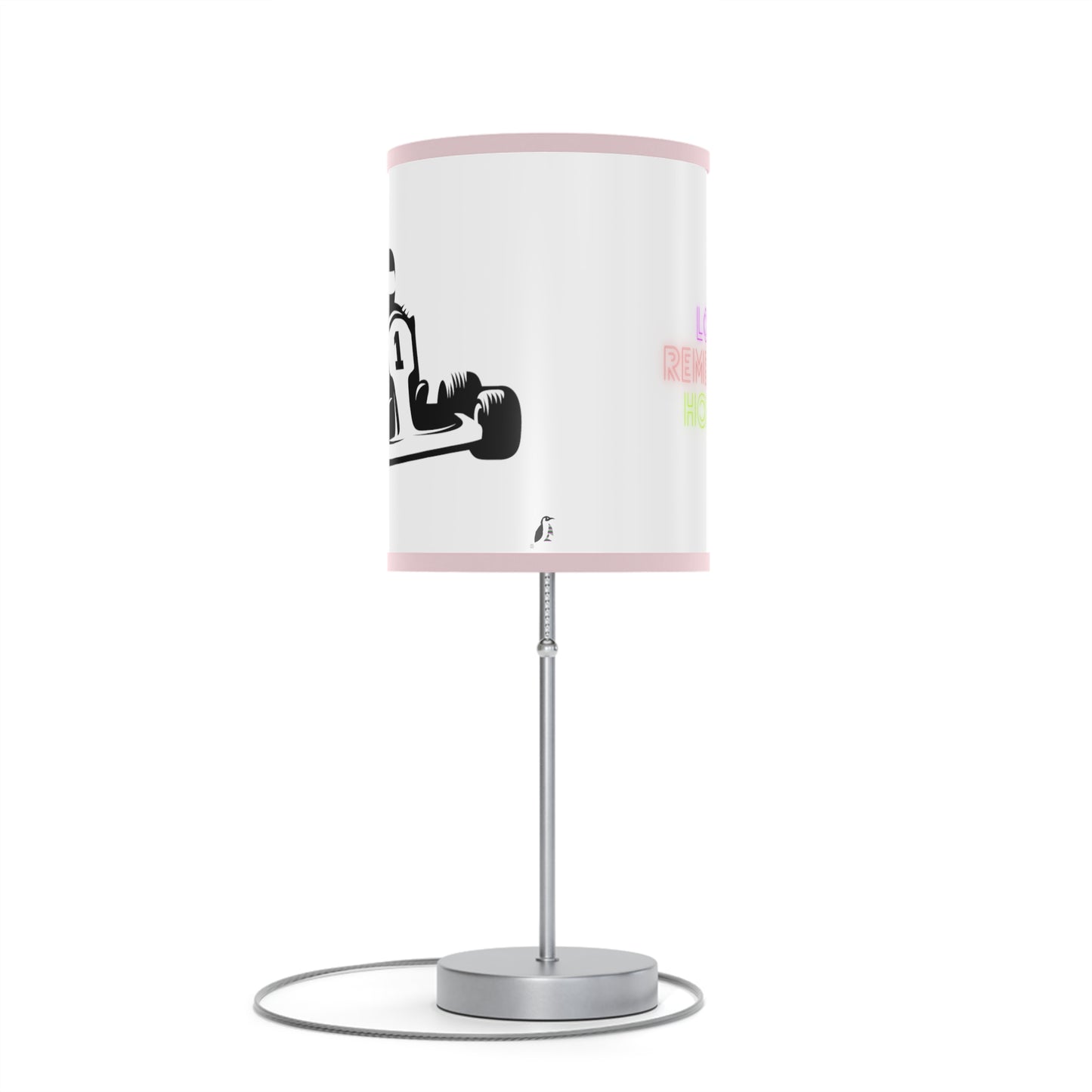 Lamp on a Stand, US|CA plug: Racing White