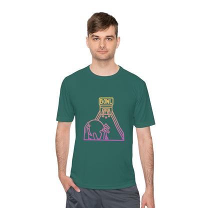 Moisture Wicking Tee: Bowling #2