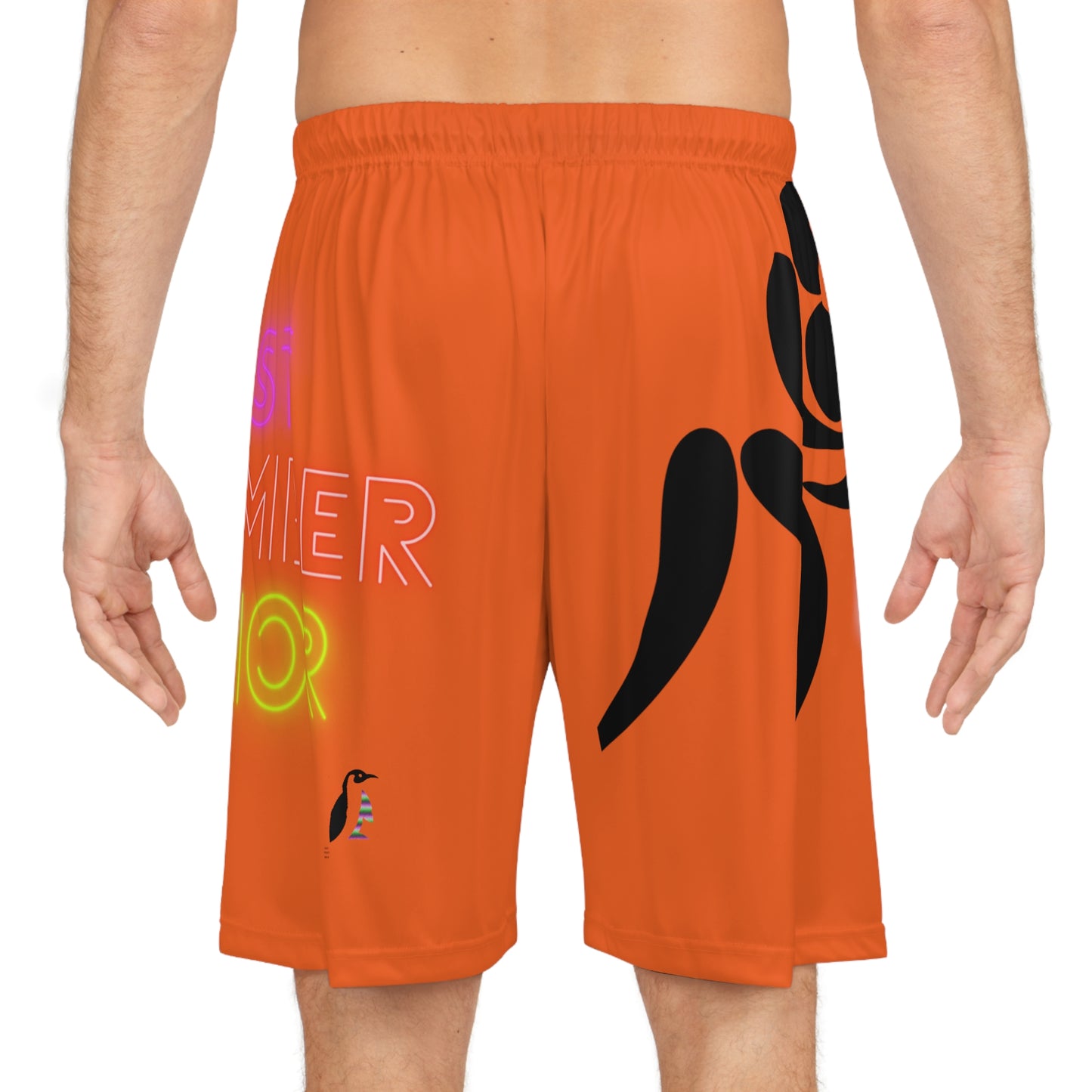 Basketball Shorts: Wrestling Orange