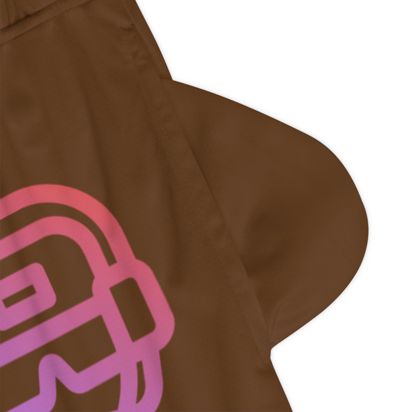 Basketball Rib Shorts: Gaming Brown