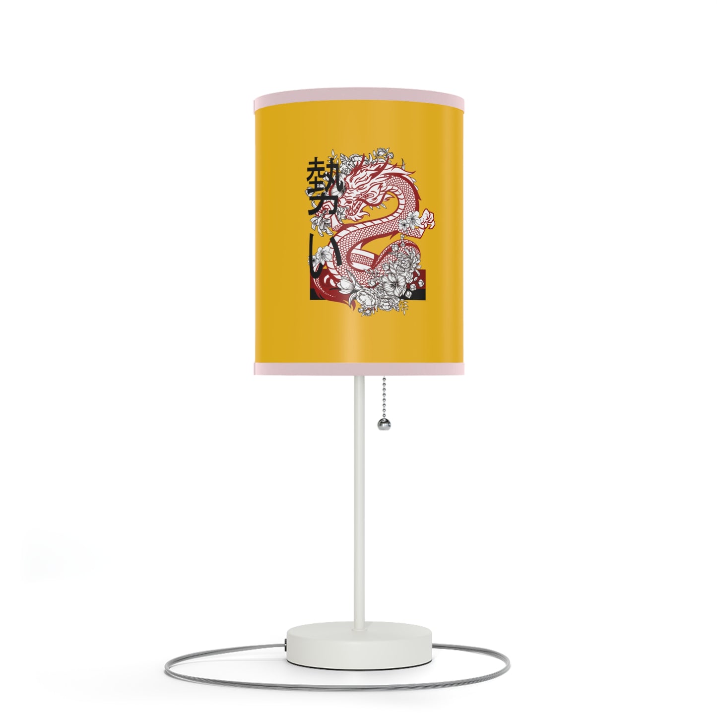 Lamp on a Stand, US|CA plug: Dragons Yellow