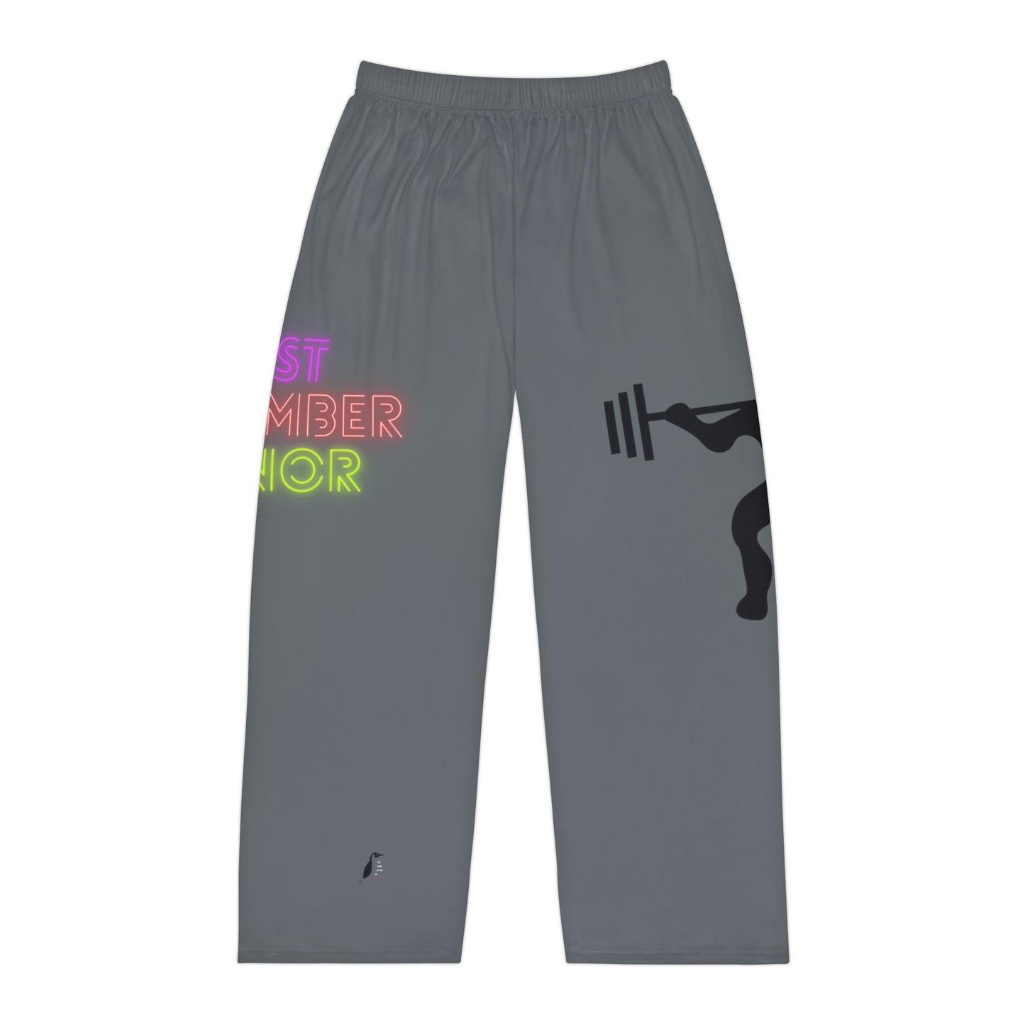 Men's Pajama Pants: Weightlifting Dark Grey